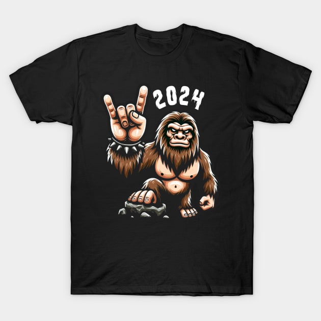 Bigfoot 2024 T-Shirt by Etopix